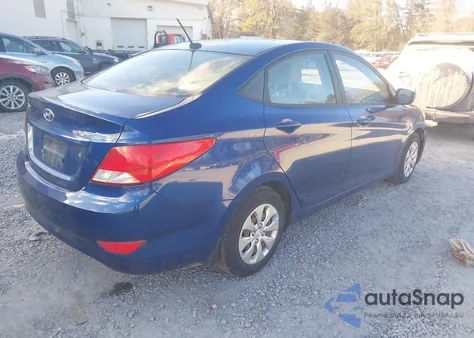 2016 Hyundai Accent Se z USA, uszkodzony, nr VIN KMHCT4AE1GU016177